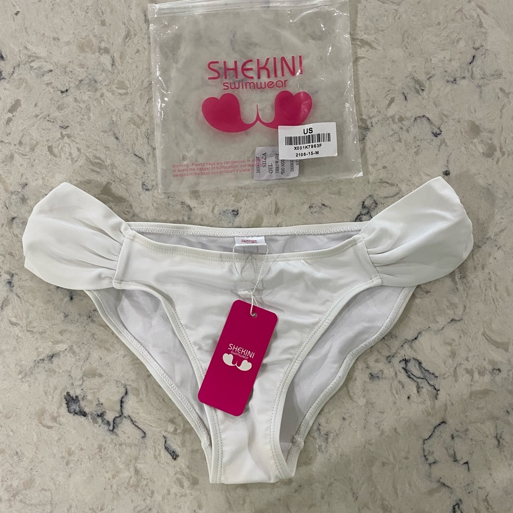 White Shekini bottoms
